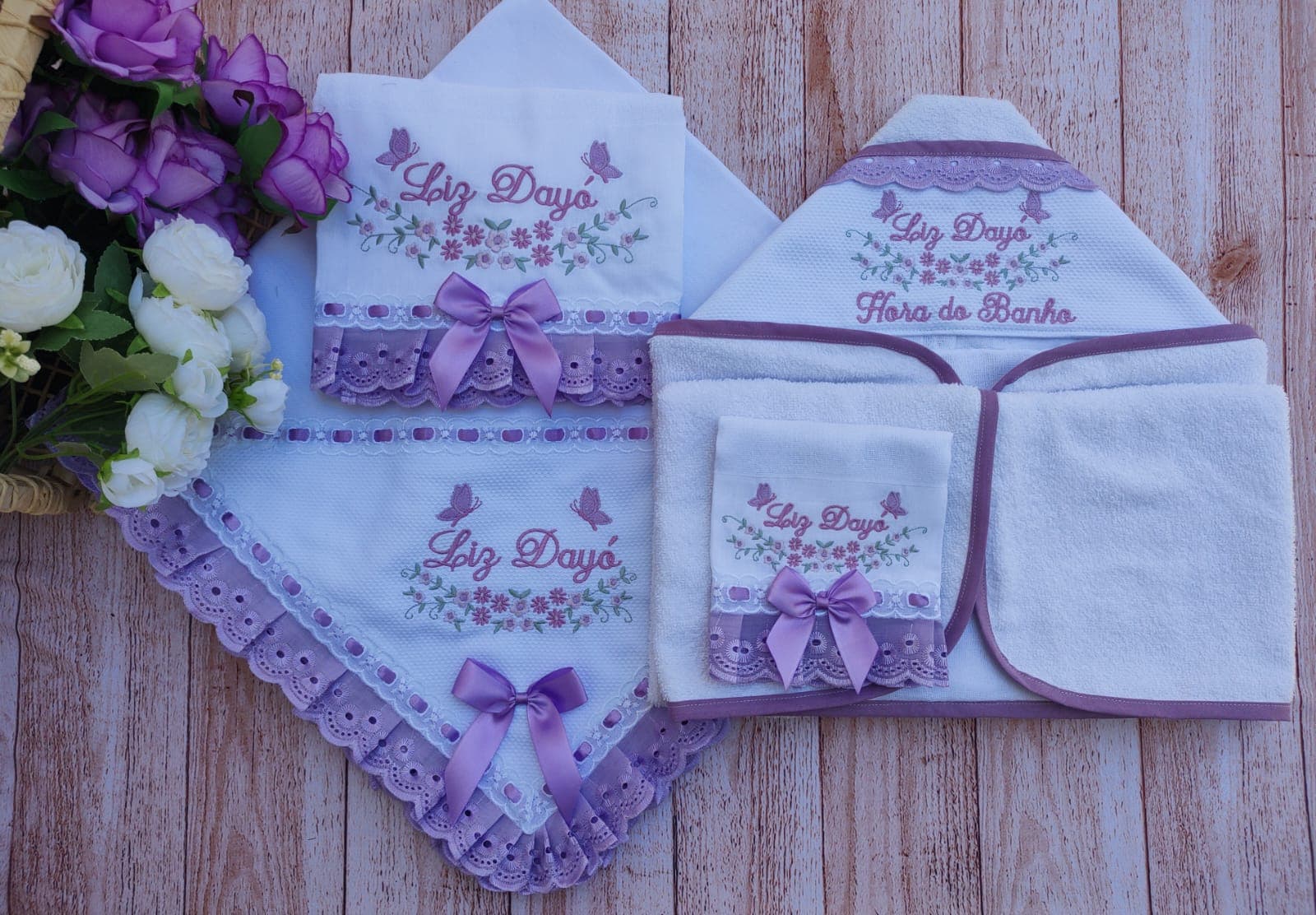Floral Lavanda · Kit Manta