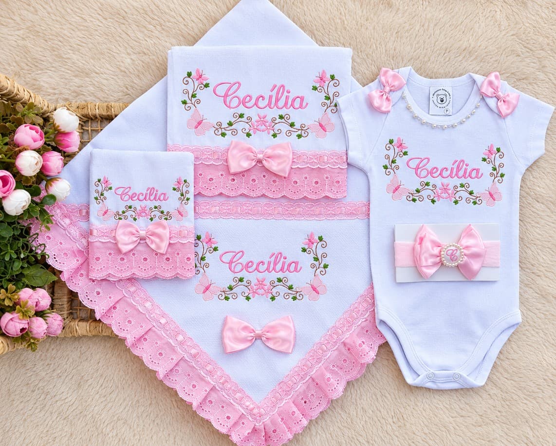 Kit Luxinho · Rosa Bebê